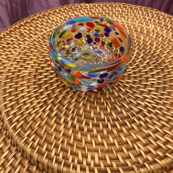 Accents Ur Glassy Mexican Handblown Confetti Glass Poshmark